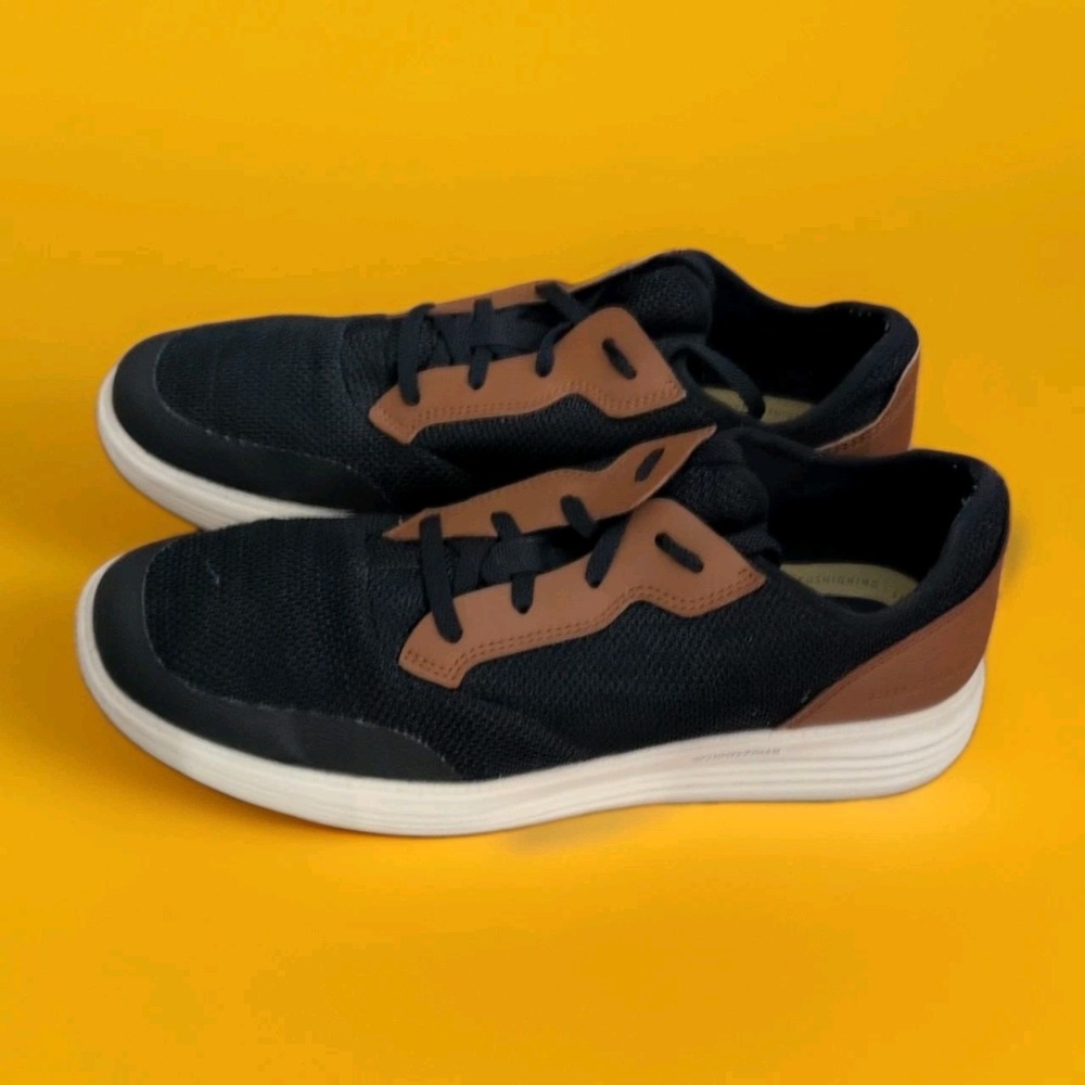 Cole Haan Grandsport Journey Men's‎ 13M Sneakers Shoes Navy Blue Woodbury Knit
